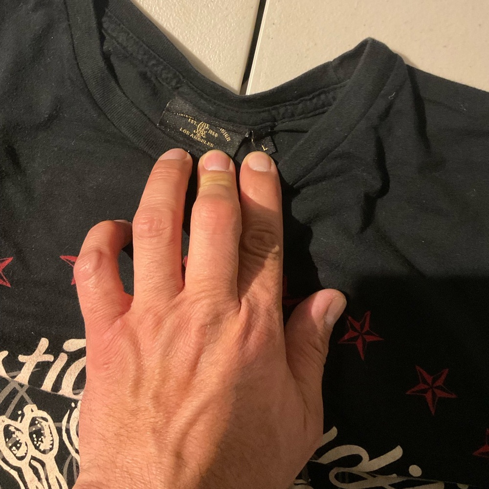 Christian Audigier t shirt L